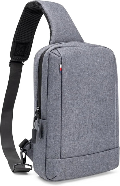 Sling Bag Crossbody Bags Men with USB Charging Port Small Messenger Bag Cross Body Shoulder Bag Sling Backpack Women