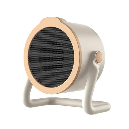 2026 500W Portable Desktop Electric Heater Warm Air Blower Heating Ceramic Space Heater With Tip Over Protection For Home Use