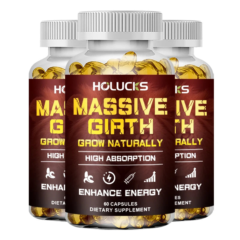 Advanced Men's Health Supplement, with Ashwagandha & Maca Root, Support Male Vitality, Enhanced Stamina, Stress, Performance