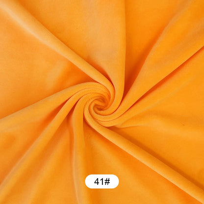 40colors 50x50cm Stretch Mochi Smooth Minky Fabric Hopen 95% Polyester 5% Spandex Stretch 4 Side Plush Fabric For Diy Sewing Toy