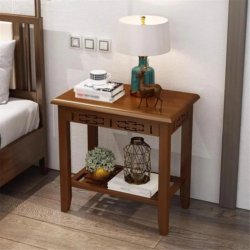 Balcony Floor Standing Bonsai Base, Living Room Sofa Side Indoor Office Plant Shelf Chinese Display Stands