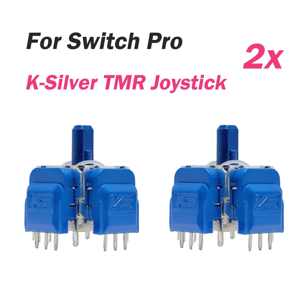 K-SILVER JS13 PRO+ TMR Joystick for Switch Pro PS5 PS4 Xbox Series Xbox One Anti-Drift Electromagnetic 3D Analog TMR ThumbStick