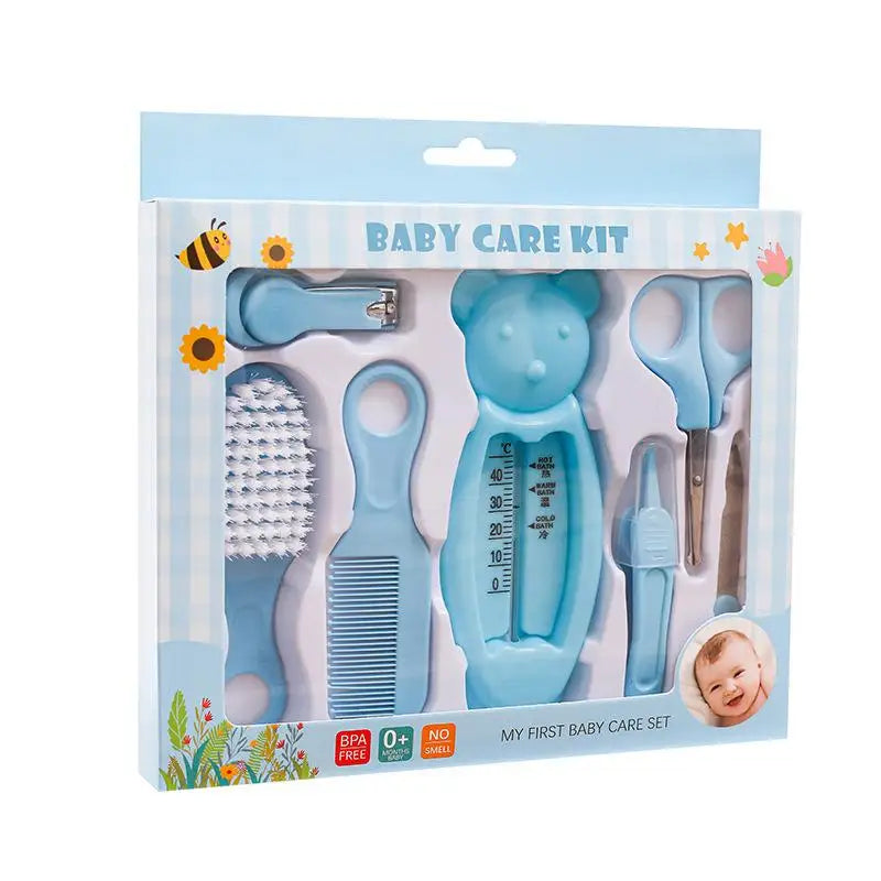 Baby Care Kit Baby Nail Clippers Nasal Aspirator Nose Cleaning Tool