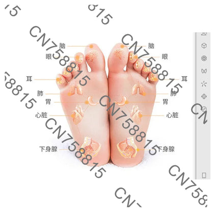 Mode Adjustable Portable Meridian Activation Device D238，Folding Foot Massager USB Rechargeable Acupoint Stimulator Multi