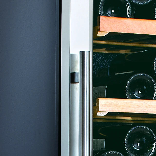 Compressor Wine Cabinet Freestanding Glass Door Beverage Cooler Display Chiller for Home Bar Club Party Beverage Storage
