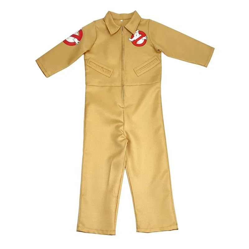 NEW GhostBusters Halloween Costumes Cosplay For Men Adult Women Ghost Busters Jumpsuits with Proton Pack Carnival Suits Clothes