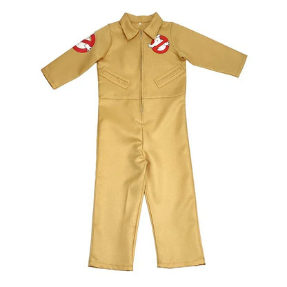 NEW GhostBusters Halloween Costumes Cosplay For Men Adult Women Ghost Busters Jumpsuits with Proton Pack Carnival Suits Clothes
