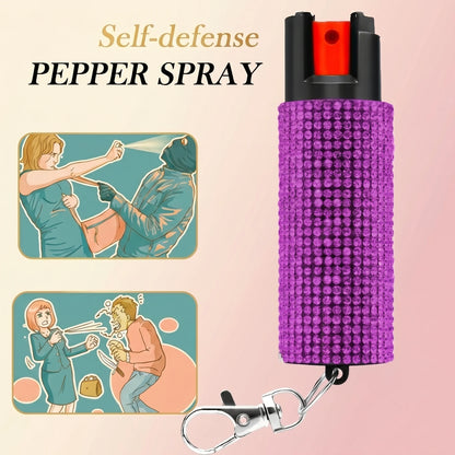 50ml Outdoor Animal Repellent Spray, Safety Lock, Bear and Dog Repellent Pepper Oil, Non-lethal Camping, Outdoor Hiking, Forest Animal Gear, Women's Outdoor Tools