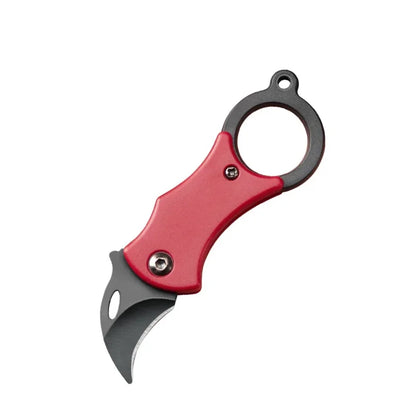 Mini Folding Knife Portable Pocket Knife Camping Food Processing Food Construction Repair Outdoor Equipment Keychain Mouth
