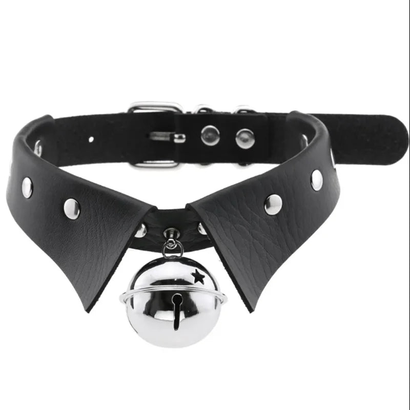 1pc Harajuku Gothic Spike Rivet Star Necklaces Collares Hip Hop Rock