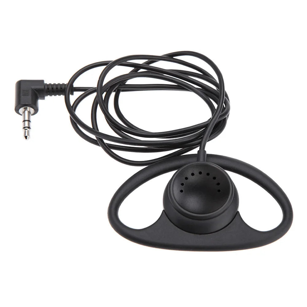 Earhook Wired Earphones Single Side Earphones Portable Headphone 3.5mm Interface Suitable For Phone PC No PTT Microphone
