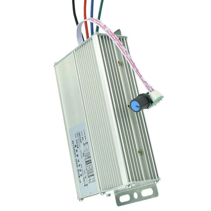 DC12-60V Motor Speed Controller 80A 0-100% Speed Range PWM Motor Governor Brush Motor Regulating Controller with Potentiometer