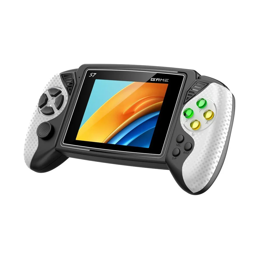 New S7 Retro Handheld Game Console 3.5 inch LCD Screen Built-in 620 Games Console Rechargeable Nostalgic Game Console for Kids