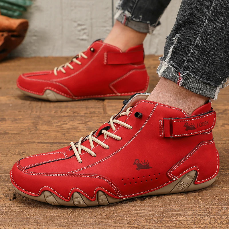 Mens Shoes Original Sneakers Shoes Men's High Top Ankle Boots Breathable and Comfortable Soft Sole Luxury Fashion Men's Shoes