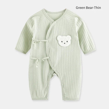 Bear Newborn Baby Clothes New Born Baby Jumpsuit for Boys Girls Cotton Toddler Rompers with Hat Bebe Outfits One-Piece Pajamas