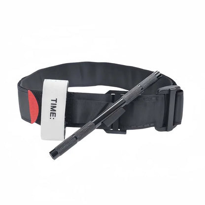 Tactical Tourniquet Set - Rotary Medical Emergency Strap with Tactical Pen & Scissors | Essential for Outdoor Survival, Combat,