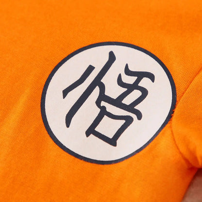 0-18M Baby Girl Boy Costume Anime Clothes Newborn Romper Infant Luffy Akatsuki Vegeta Cosplay Jumpsuit Toddler Halloween Costume