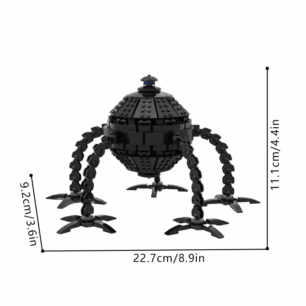 MOC Omnidroid V9 Robot Building Blocks Model Science Fiction Movie High-Tech Claw Robot Bricks Assembly Toys Kids Birthday Gifts