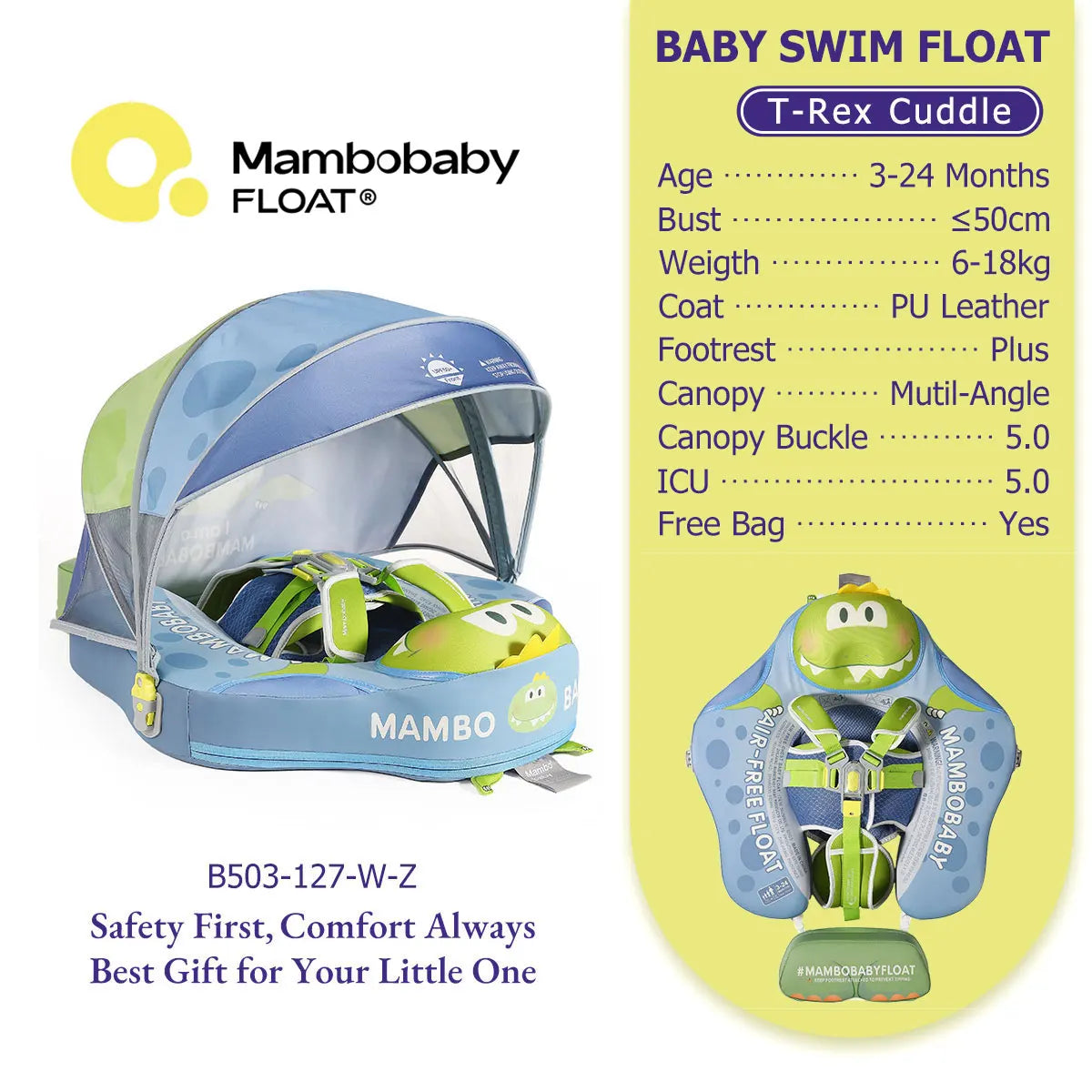 Mambobaby Baby Pool Float Vip 5 Dropshipping Blackproof Pool Mat For Infant Non-Inflatable Natation Buoy With Parasol Beach Toys
