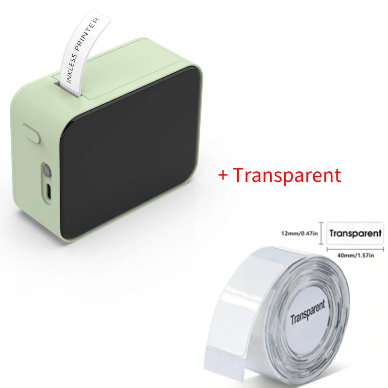 MarkLife P15 Mini Portable Thermal Printer Wireless Bluetooth-compatible Label Tag for Home Office Labeling Sticker Machine