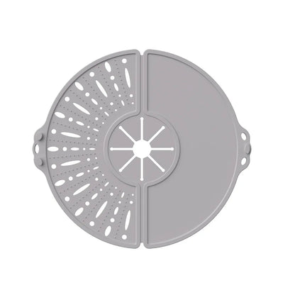 Foldable Splatter Cover Spill-Proof Heat-resistant Oil Splash Cover Food Grade with Hanging Hole Oil Splatter Guard Cooking Pots