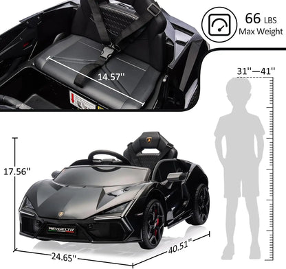 3-8 Years Ride On Car Toy for Kids Children Boys Girls Gift Electric Vehicle with Bluetooth USB Music Remote Control Headlight