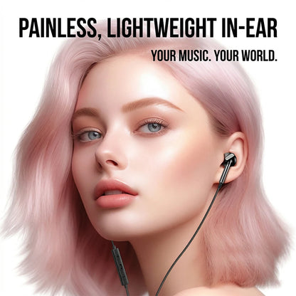 For Samsung Earphones HiFi Surround Sound With Mic Volume Control Type C 3.5mm Music Wired Headphones For Galaxy S26 S25 S24 S23