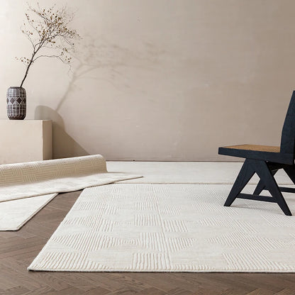 New Zealand Wool Living Room Carpet Solid Color Modern Area Rug Large Bedroom Carpets Home High Quality Floor Mat Nordic Rugs