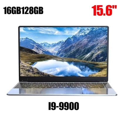2026 HOT 15.6" Laptop 32GB 2TB Windows 11 Intel Core I9-9900 Gaming Computer PC 1920*1080 HD Gamer Office Ultra Slim Notebook