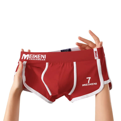 [Bloom the Love] New NO.7 Cotton 1pcs/3pcs Boxer Men Underwear Breathable Boxershort Mens Boxers Man Cuecas Masculina Size M-3XL