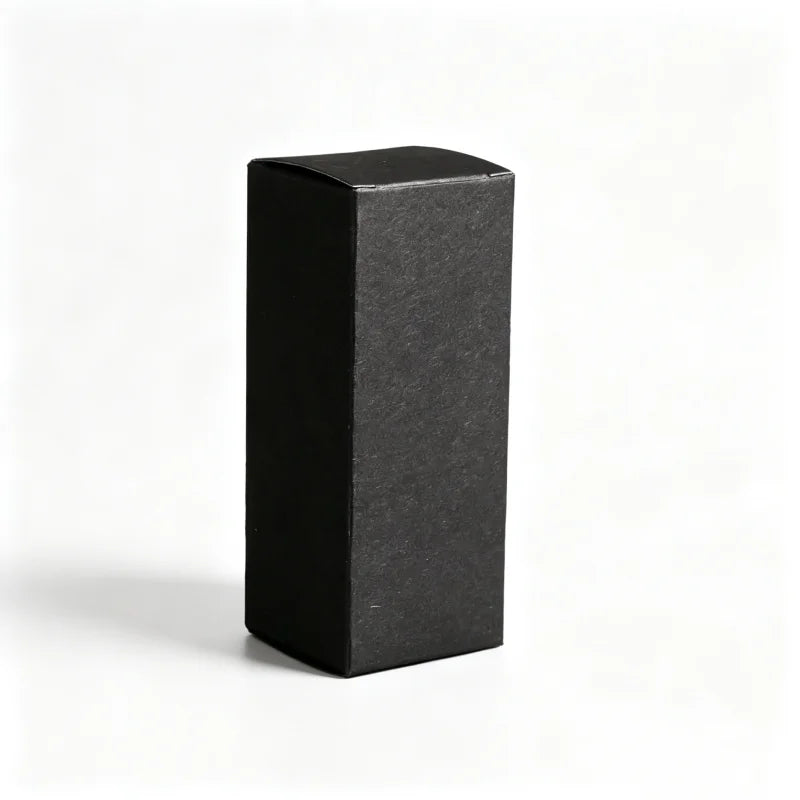 100/500pcs Small Kraft Paper Gift Packing Box Brown Black White Craft Paper Lipstick Cosmetic Packing Box