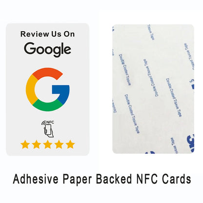 Google Reviews NFC Cards Boost Your Reviews PVC Material Durable