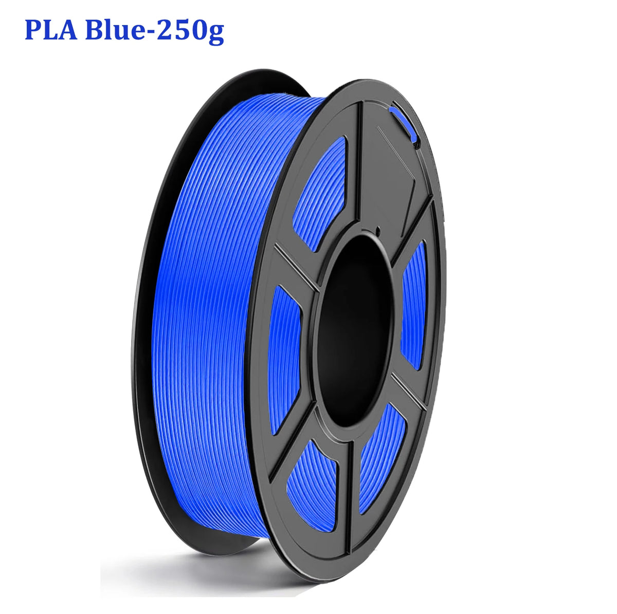 PLA 3D Printer Filament, 1.75mm, Dimensional Accuracy +/- 0.02 mm,250g/500g Per Spool, Black/White/Blue/Red