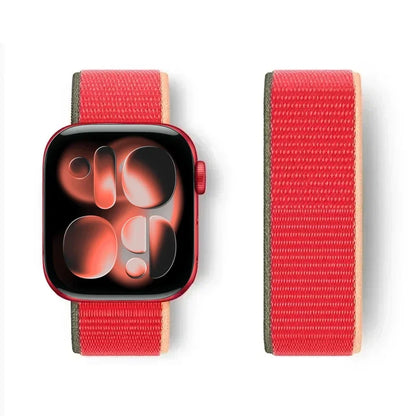 Nylon Loop for Apple Watch Band S11 46mm 40mm 44mm 45mm 42mm 41mm 49mm Smart Belt Bracelet for IWatch 11/10/9/8/7/6/SE/5/4 Strap