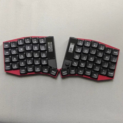 Sofle Low Profile Wireless Split Keyboard Hot Swap Kit Compatible Choc V1 1350/ V2 1353 Switch ZMK Bluetooth Separate Keyboard