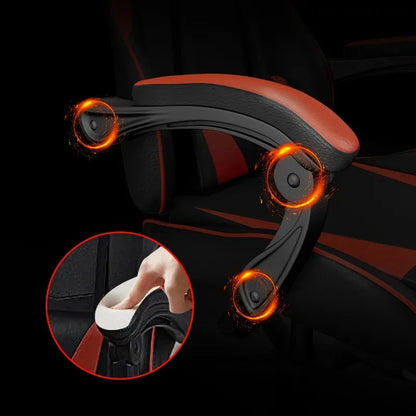 Reclining Backrest Chair E-sports Chair Lights Bluetooth Speaker LED Display Gaming Chair Anchor Chair Massage Chair Gaming