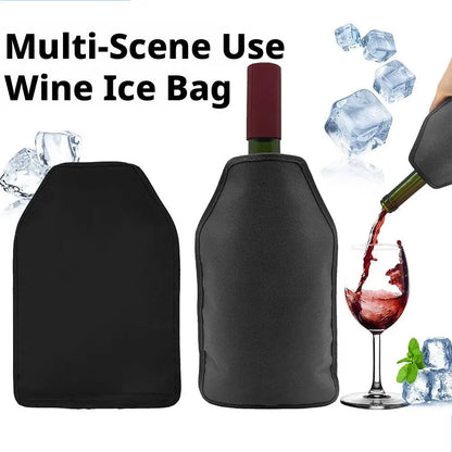 Wine Ice Bag Cooling Holder Jelly Picnic Beverage Nylon Wine Cooler Sleeve Soft Drink Rack Bar Tool For Beer Champagne Bucket