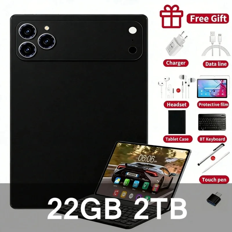 iPad 17 Pro Max SIM 16GB 11.6inch Tablet Dual 1TB MTK G99 5G Dual Card Video Android16 4K HD call WIFI MI Global Version PC AC37