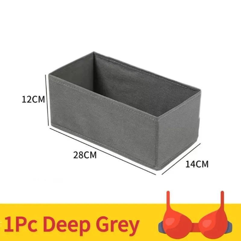 Underwear Organizers Of Cabinets And Drawers Wardrobe Clothes Bra Organizer For Underwear Socks Pants Home Foldable Storage Box