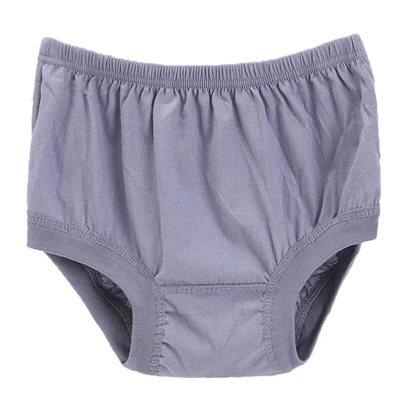 3pcs 100% Cotton Briefs Mens Comfortable Underpants Four Season Man Large Size Ventilate Underwear Male High Waist Panties Short