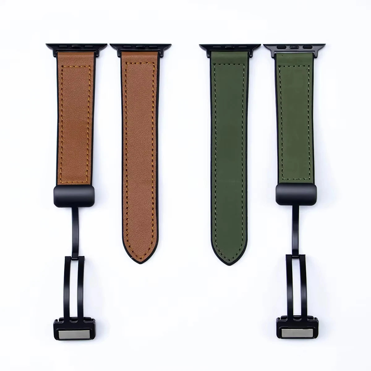 Genuine Leather Strap for Apple watch band 11 46mm 42mm 44mm 40mm 45mm 41mm bracelet iWatch series 10 9 8 7 SE3 ultra 3 2 49mm