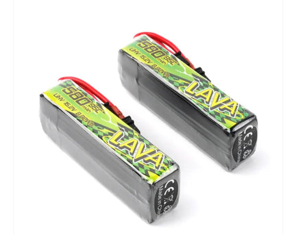 BETAFPV LAVA II 2S-3S 580mAh/680mah 95C Battery XT30 Connector For  Pavo Pico II  Pavo Femto Pavo20 Pro II  FPV Racing Drone