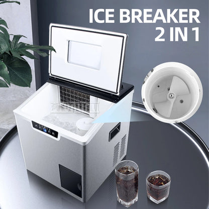 Automatic Commercial Ice Maker Crusher Portable Electric Ice Machine Iijsklontjes Snow Maker Machine