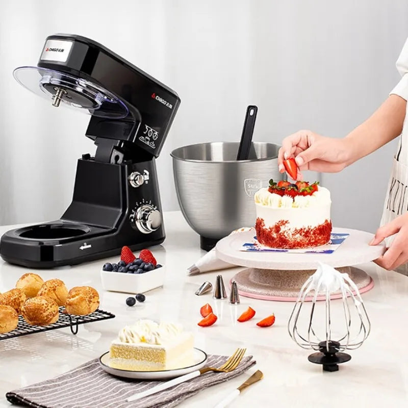 Kitchen machine, household dough mixer, noodle mixer, multi-functional egg beater, fully automatic food processor