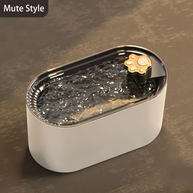 Large Capacity 3L Cat Water Fountain Automatic Recirculate Filtring Pet Fountain USB Electric Mute Cat Drinker Bowl Dispenser