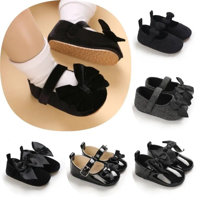 Baby Girl Shoes 0-18 Months Comfortable Learning to Walk Toddlers Newborn Women's Footwear Soft Sole Cute Kids Footgear