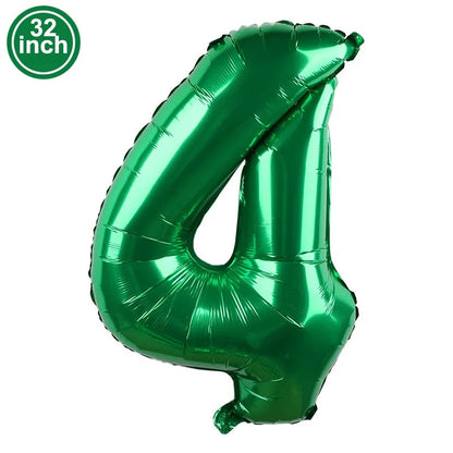 Multi Color Large Numbers 3 Balloon 32Inch 1 2 3 4 5 6 7 8 9 Birthday Ball Red Digit Bachelorette Balloons Figure Golob Balloons