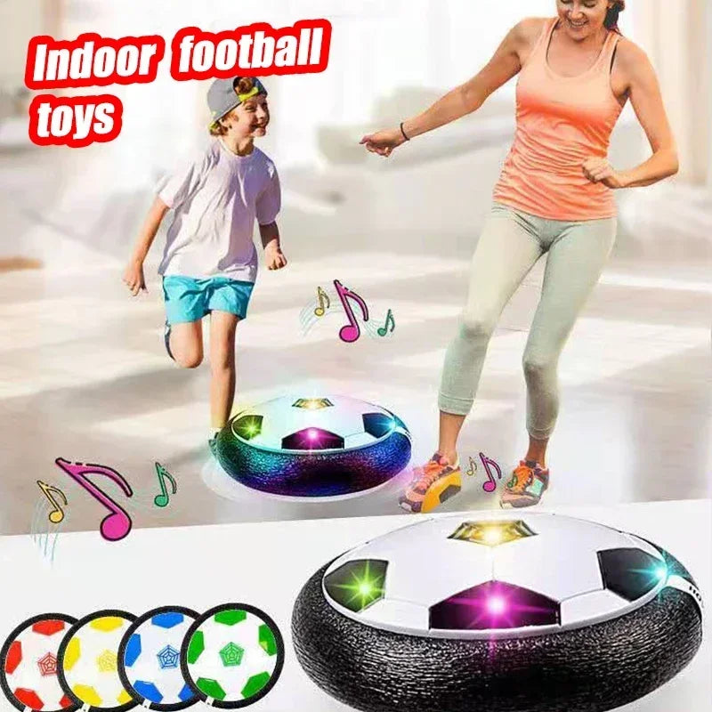 Suspension Air Football Electric Levitate Sport Toy ABS Hover Soccer Ball with Led Light Indoor Collision Avoidance for Kids Toy