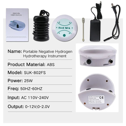 Ionic Foot Bath Detox Ionic Detoxification Machine for Feet Detoxifi SPA Machine Electric Footbath Machine ARRAY Spa Para Pies