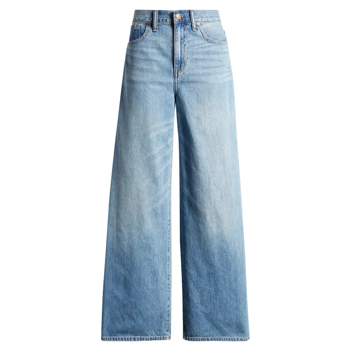 New Women's Casual Denim Jeans Straight Leg Pants with Pockets Hole Custom Embroidery Patchwork women's pants